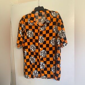 Dragon Ball Z Super Button Down Fandom Shirt- Size L